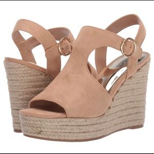 Ankle Strap Espadrille Wedges